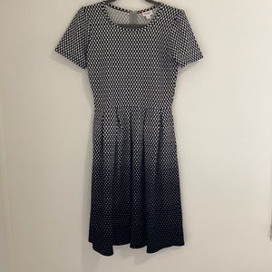 LuLaRoe Amelia dress with pockets
